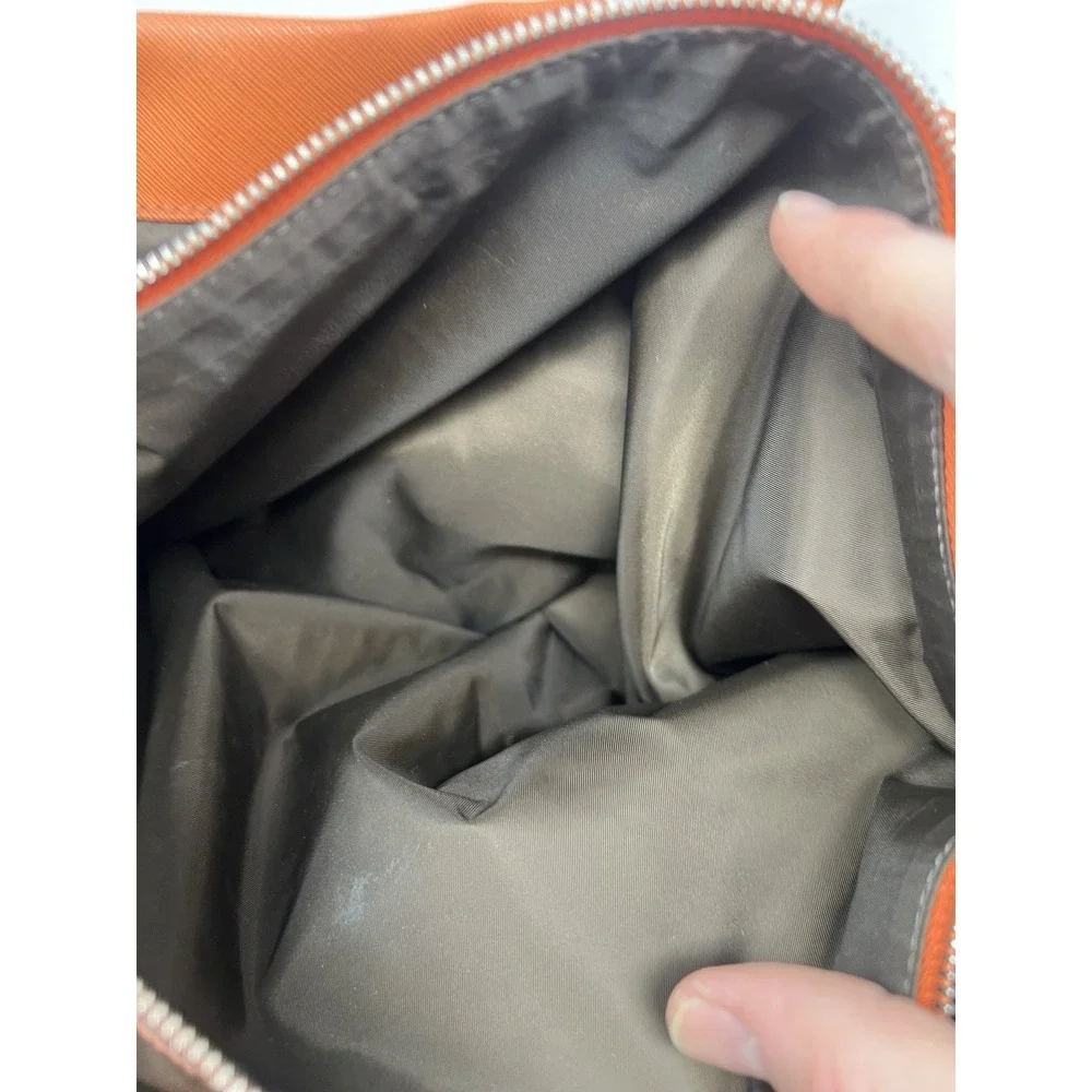 🧡Tumi Villa‎ Turin Lockable Shopper Tote Bag- Orange🧡 No Key
